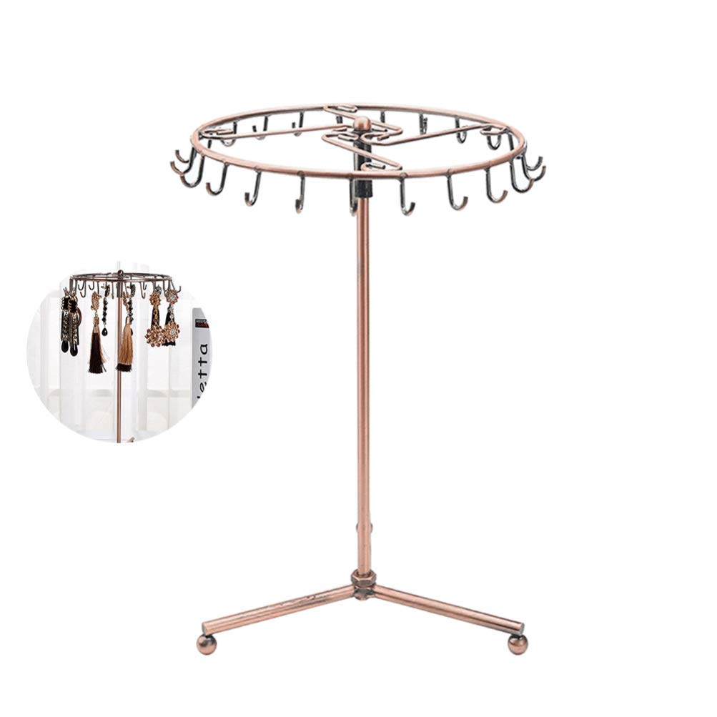 Cabilock Drehbares Schmuck Präsentationsregal - Organizer Für Halsketten & Armbänder