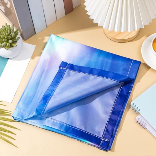 Image of Hortsun 4 Pack 4 x 2 Feet Fluorescent Light Covers, Magnetic Light Filters for Classroom Ceiling, Decorative Lights Shade for Office Home Hospital(Rainbow)