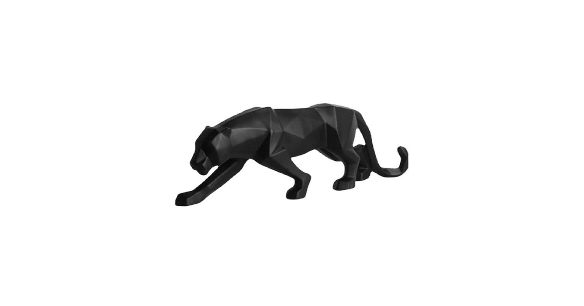 Amazon.co.jp: sac taske クロヒョウ オブジェ 黒豹 置物
