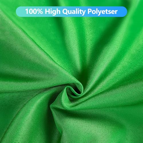 Greenscreen 3x6m lavable pour un détourage vidéo net et sans reflet