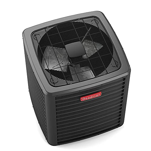 Goodman 5 Ton 14.3 SEER2 Air Conditioner Condenser (Outdoor Unit Only) - Free Thermostat Included -...