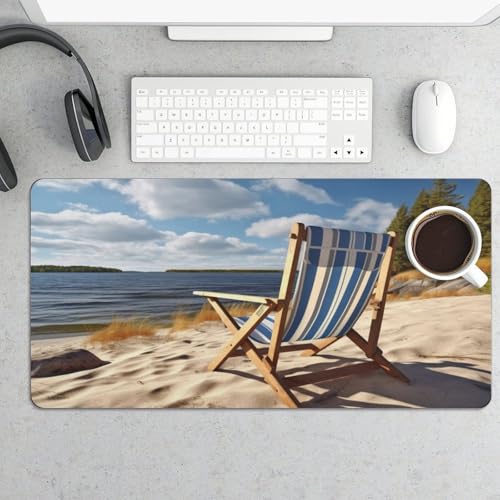 Protector para Escritorio con Mouse Pad 24x12 Antideslizante miniatura 5