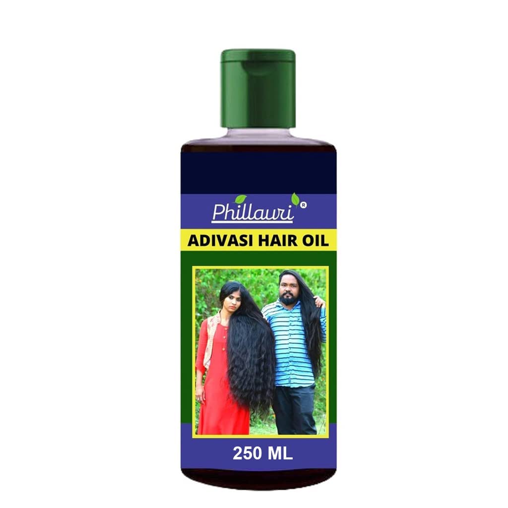 Hutter Adivasi Phillauri Herbal Hair Oil for Long Hair Growth 250ml