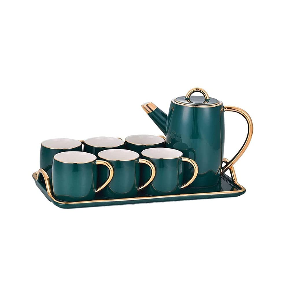 Zestaw filiżanek do kawy Zestaw filiżanek do herbaty Czajnik do kawy Prezenty urodzinowe, świąteczne, ślubne