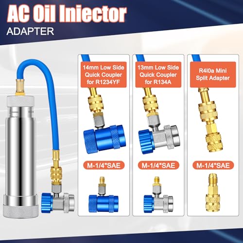 Detector de Fugas AC Tellegloww Kit con Adaptadores UV miniatura 4