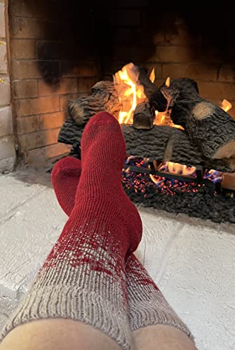 Image of WARRIOR ALPACA SOCKS - Unisex Toasty Toes Ultimate Alpaca Socks For Men And Women