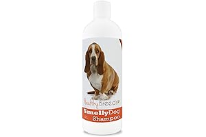 Healthy Breeds Basset Hound Baking Soda Shampoo for Smelly Dogs - Banish Unpleasant Doggy Odors