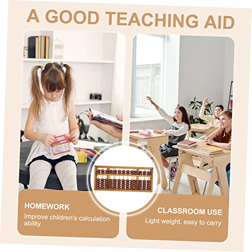 CANIGHT 1Pc Adultos Crianças Crianças Calculadora Japonesa De Madeira Para Soroban Ferramentas Matem