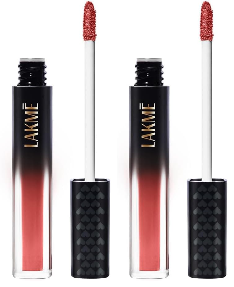 Image of LAKME LAKM Lakme Absolute Sheer Lip Mousse Lipstick 303 Nude Naturalle 4.6g (Pack of 2)