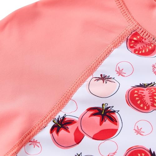 Image of Toddler Girls Swimsuit Rash Guard Sets 2-Piece Bathing Suits UPF 50+ Summer Kids Swimwear 2-7T