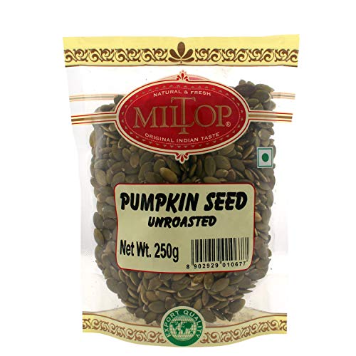 Image of Miltop Premium Raw Unsalted Pumpkin Seed for Eating, 250g