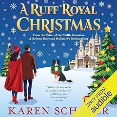 A Ruff Royal Christmas Audiolibro Por Karen Schaler arte de portada