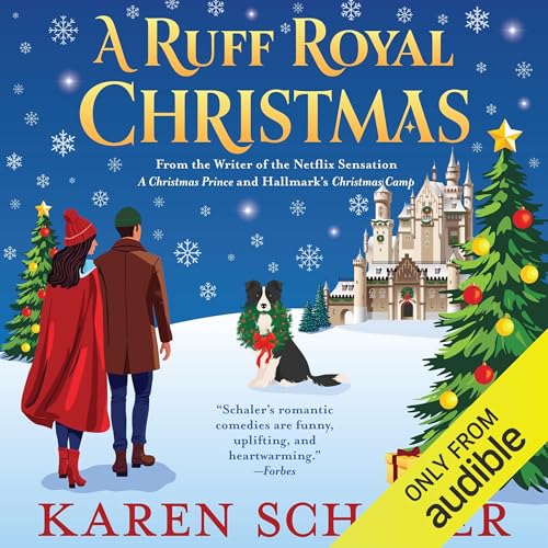 A Ruff Royal Christmas Audiolivro Por Karen Schaler capa