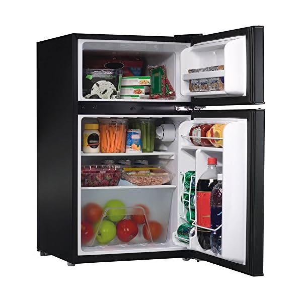 2 Door Dorm Size Refrigerator Mini Fridge