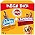Pedigree Mega Box - Dog treat multipack with 24 Rodeo Duos chicken and bacon flavour and 4 Jumbone beef and poultry flavour, 780g