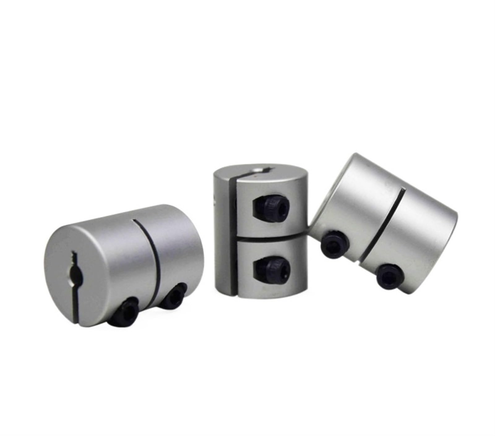 Rigid coupling,Stainless steel rigid coupling 1pcs D20L30 CNC Engraving Machine Rigid Coupling Stepping Motor High Torque Ball Screw Clamping Coupling(6X10mm)