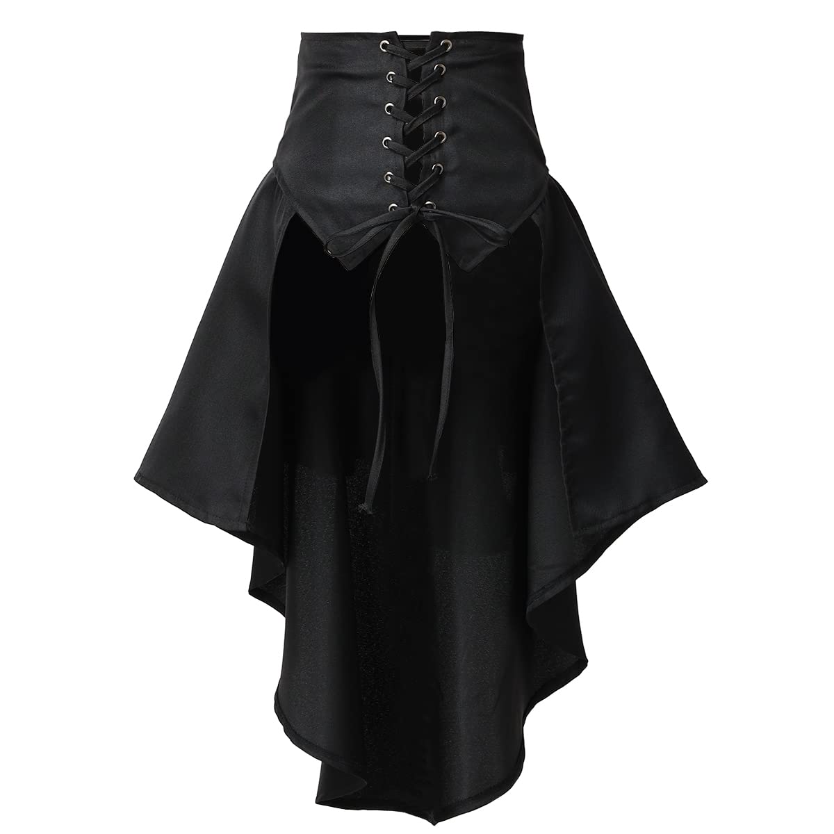 COSDREAMER Steampunk Women's Skirts Waist Belt for Women Ruffles Pirate Corset Costumes