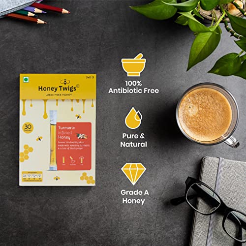 Honey Twigs Pack 150 unidades barras de miel pura miniatura 7