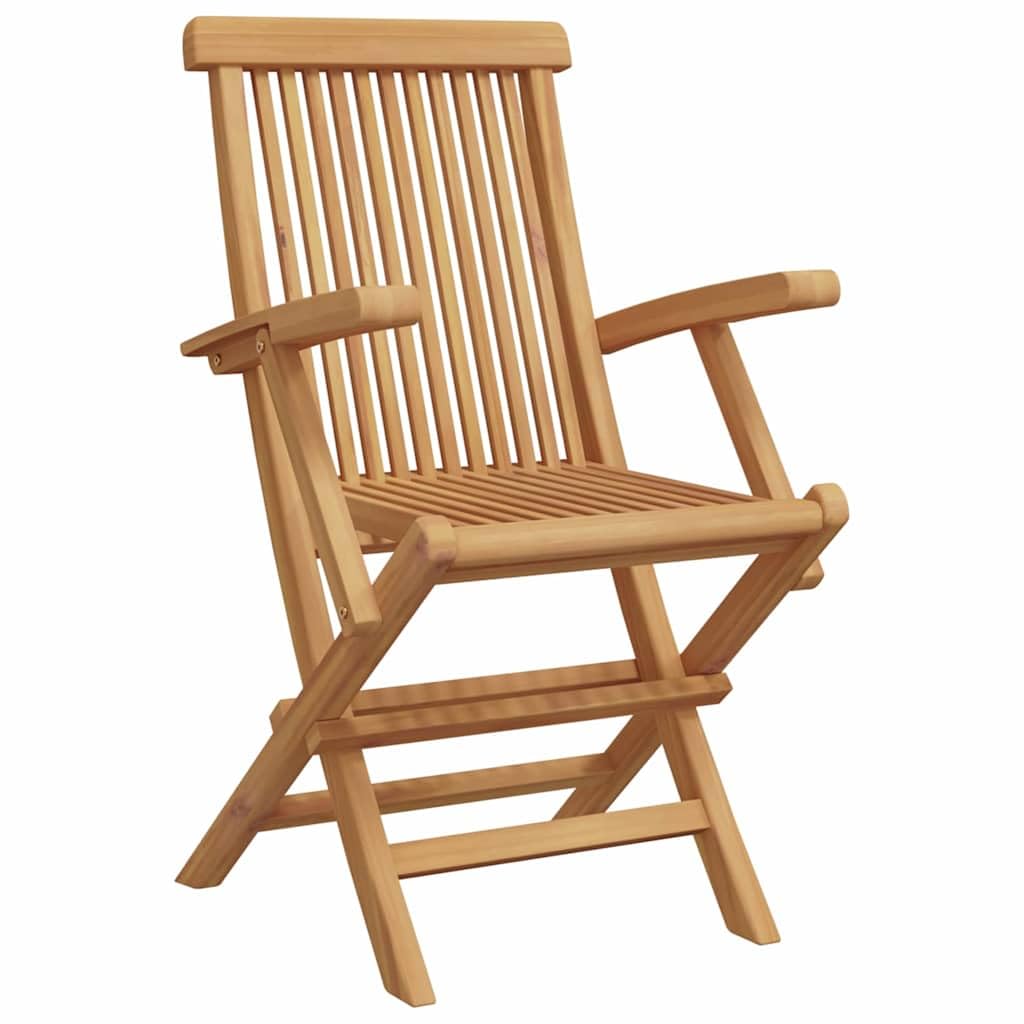 Generico Set da Pranzo per Giardino 7 PCS Marrone Legno di Teak Solido,Mobili,Mobili da Giardino,Mobili e sedie da Giardino,Sedie da Giardino,Marrone,70.8 kg,3155339