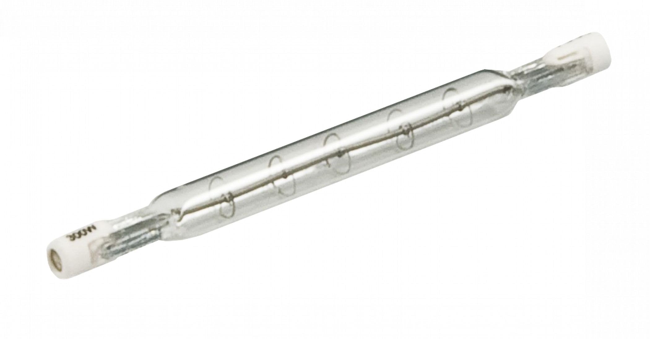 Prolite Red/Light Branded 300W 240V R7s Double Ended Linear Clear 118Mm Ir Quartz Infra Bulb Irk13908r Catering Heat Lamp