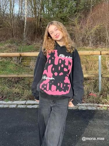 MOLERFO Mens Oversized Vintage Hoodies Pattern Printing Unisex Hoodies Y2K Casual Streetwear Coats2