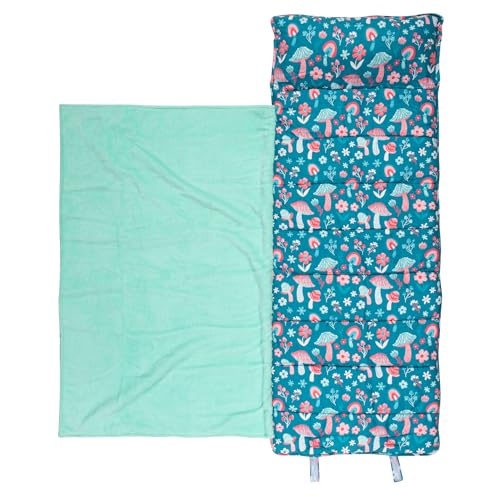 Image of Stephen Joseph, Toddler All Over Print Nap Mat with Soft Blanket and Removable Pillow for Boys & Girls, Kids Sleeping Bag for Elementary, Daycare, Preschool with Carry Handle, Camo