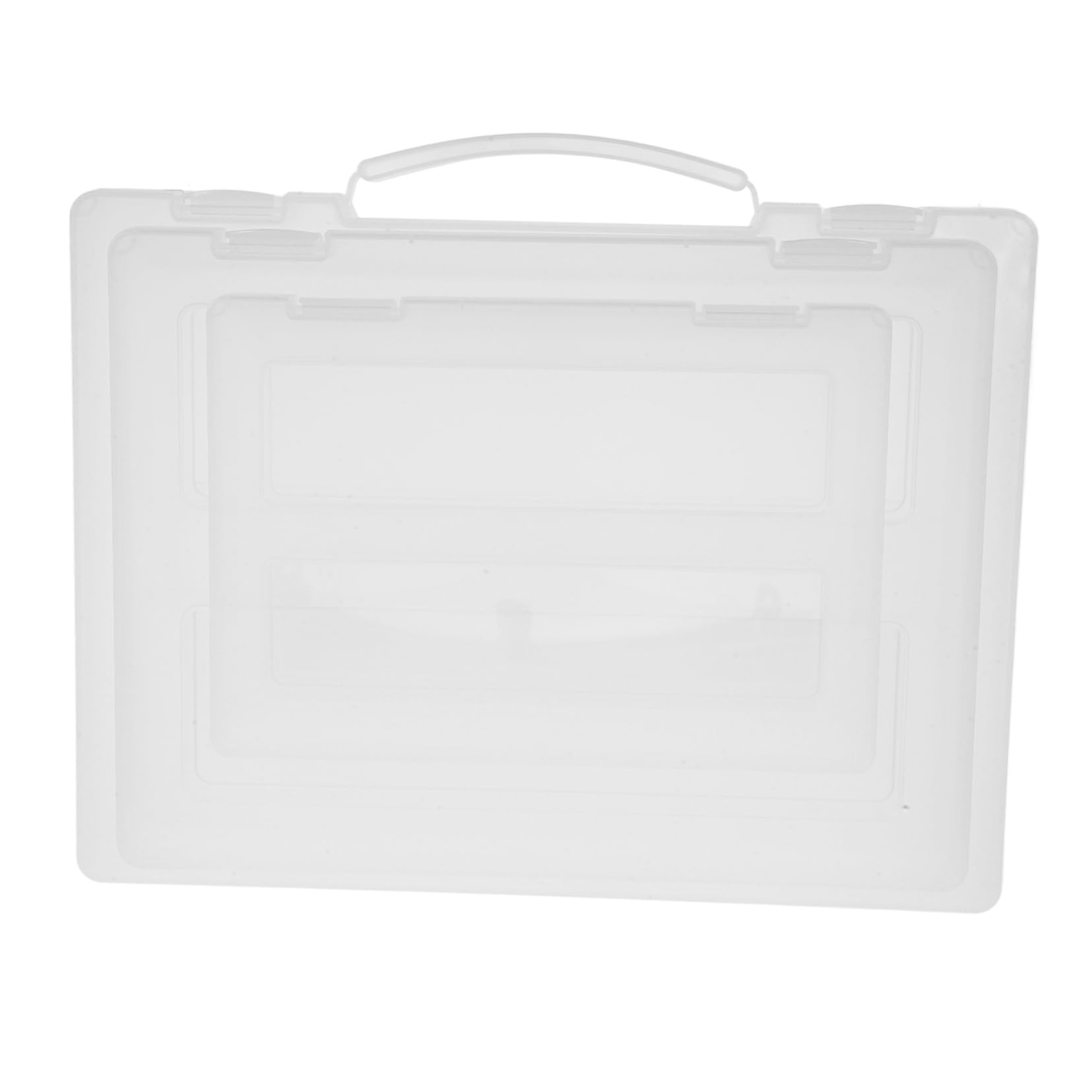 3 Stück Transparente Dokumentenboxen mit Deckel für A4 und A5 Pp Sichere Verschlusslösung für Büro Schule und Zuhause