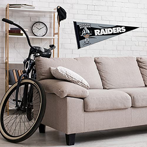 Image of Rico Industries NFL Football Mascot inch 12 inch x 30 inch Felt Wall Decor Pennant - Great for Home /Bed Room /Man Cave Decor