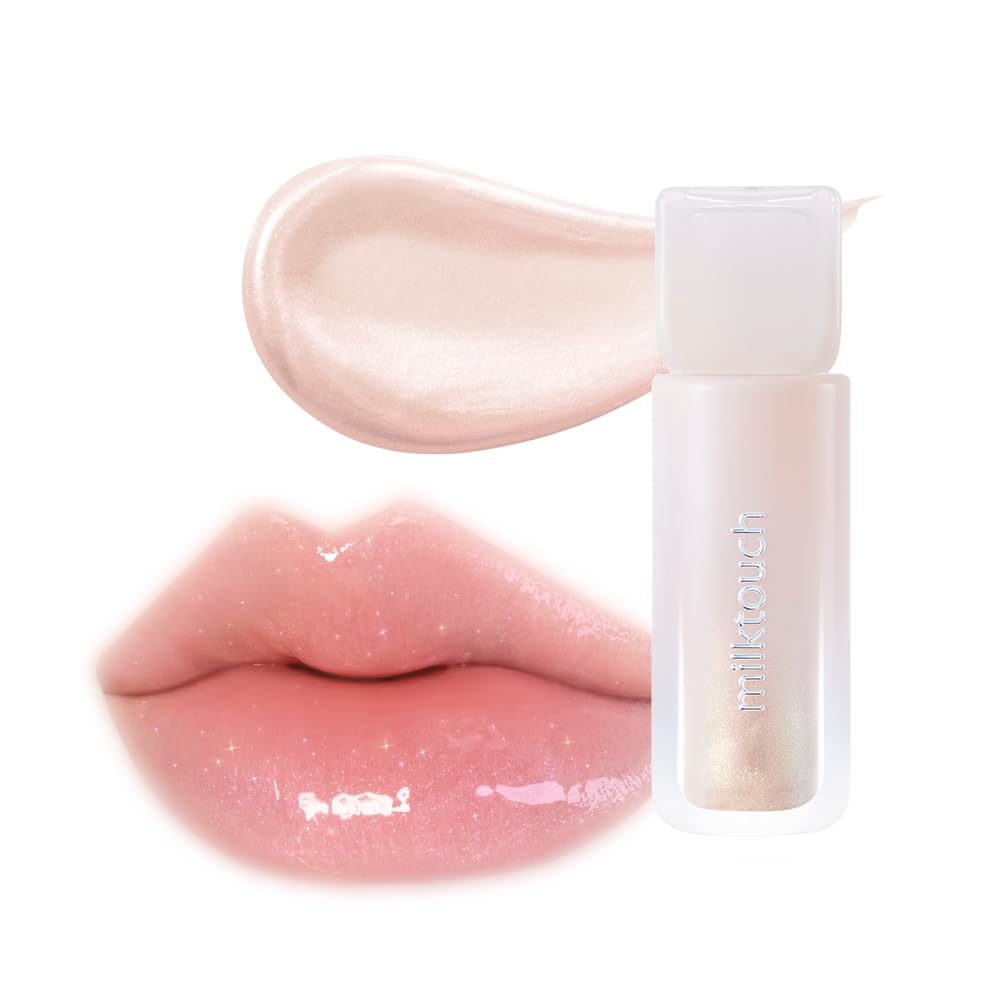 Amazon.com : MILKTOUCH Dew Stain Sheer Lip Gloss (01 Honey Dew