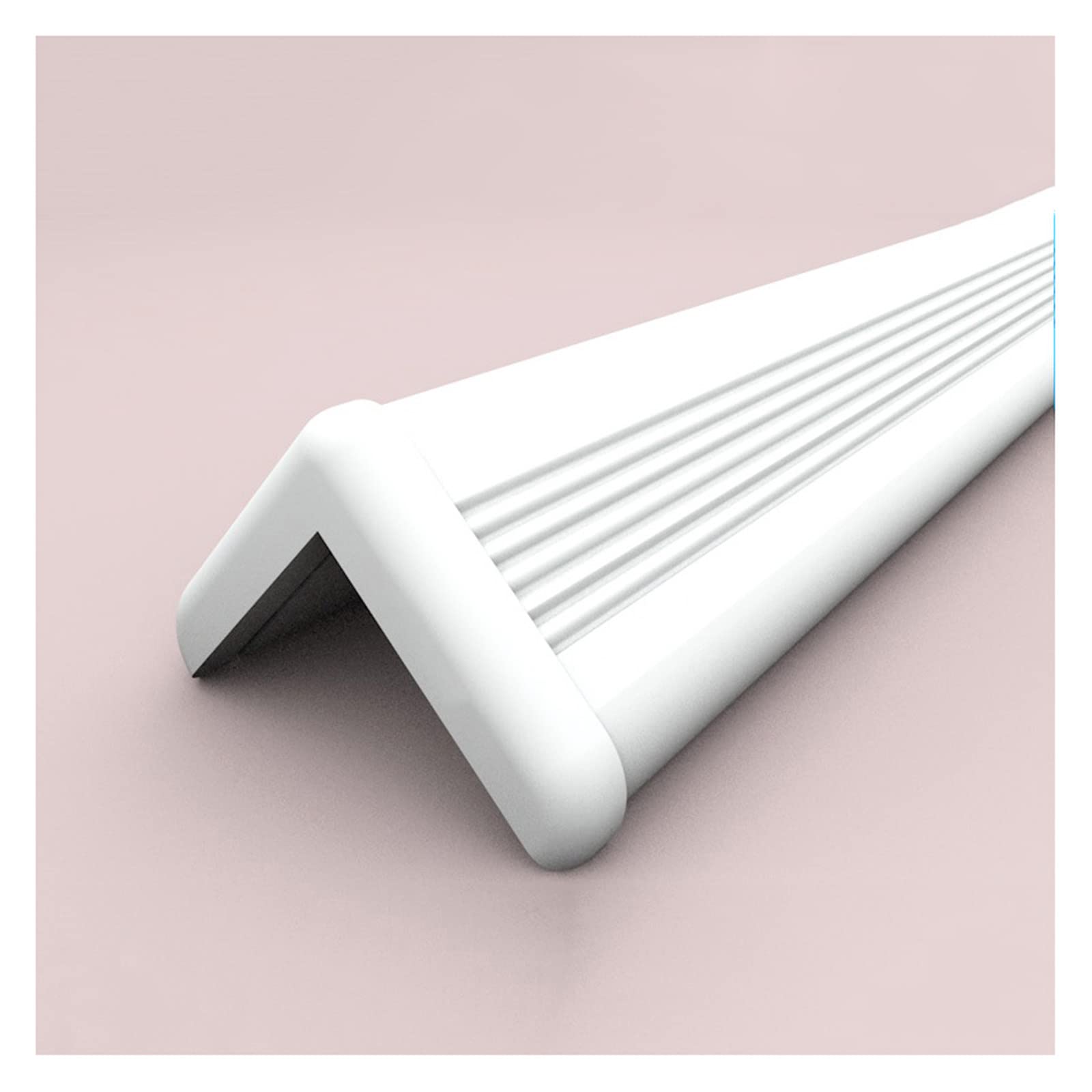 Tischeckenschutz für Babys, Eckschutzecken selbstklebend für Tische, Schreibtische, Arbeitsplatten und Wände,White-8m