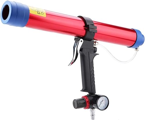 Miniatura 7 de Marhynchus Sellador de pegamento de vidrio neumático Cartucho de pistola de calafateo Pistola de aire 300  600ML para aparatos electrónicos,