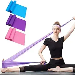 Thera Band Faixa Elástica Fisioterapia Thera Band Academia Para Exercícios Multifuncionais Espessura 0.35mm 1,5 metro Largura 15cm Yoga Pilates