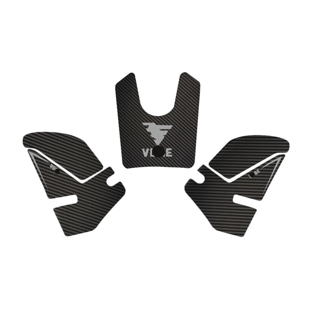 Motorcycle Tank Pad Protector Sticker Decal Gas Knee Grip Tank Traction Pad Side for 500DS DS500 500 DS Tanks Pad Protector