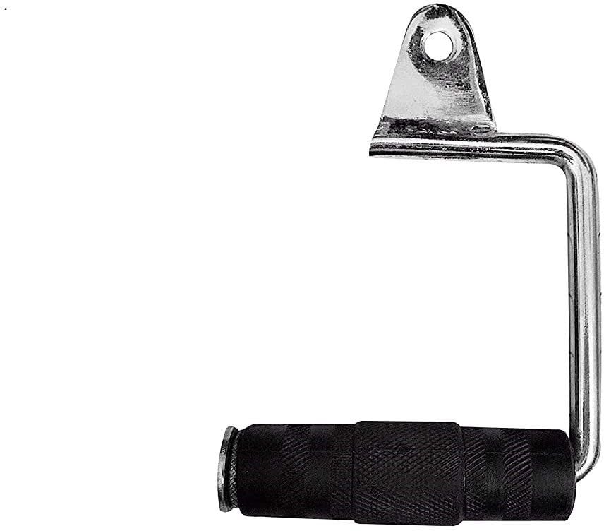 Open Cable Crossover Handle, Open-Sided Stirrup Single Handle Cable Attachments Multi-Training Bar ()-picture-26