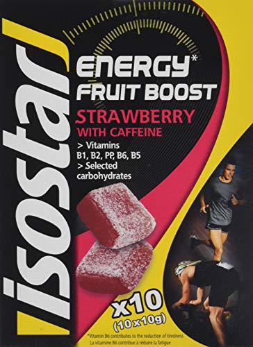 Isostar High Energy Fruit Boost Strawberry, 5er Pack (5 x 100 g)