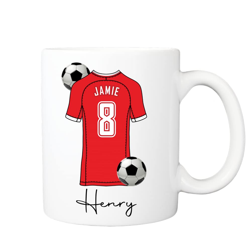 Pickhut Personalised World Cup 2022 Football Mug (Tunisia)
