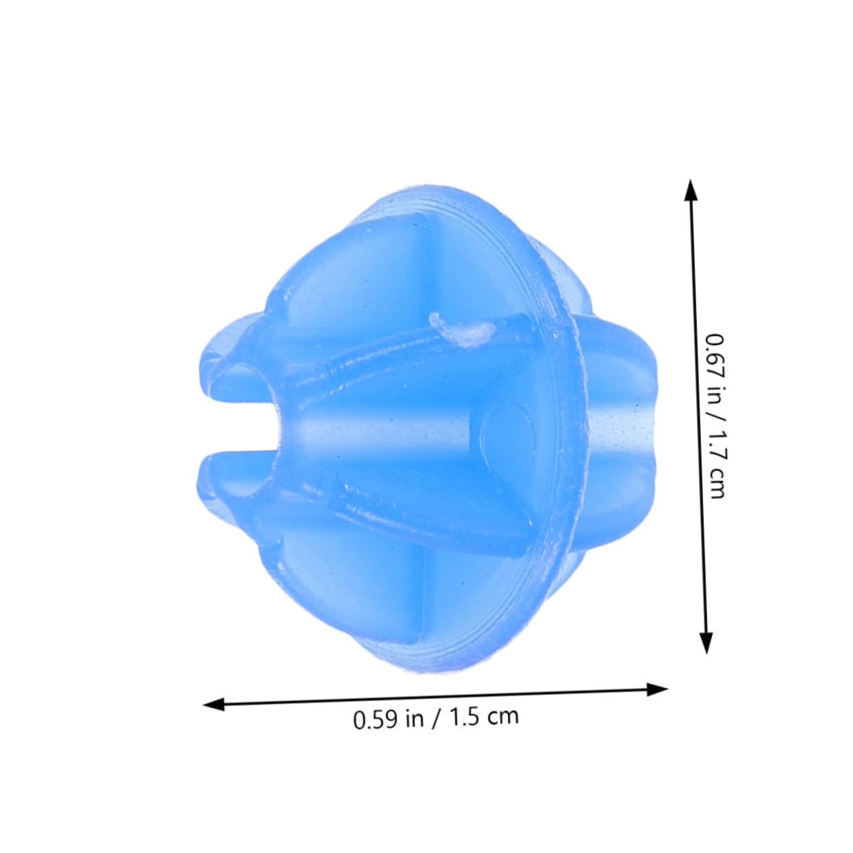 Hemoton Glow-in-The-Dark Bike Wheel Beads Decorations Bike Beads Easy Install Plastic Material