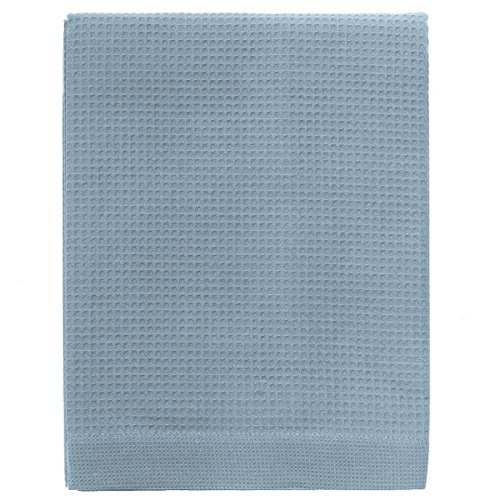 Zucchi Telo Bagno Solotuo in Tela Nido d'Ape Puro Cotone N165 Cielo