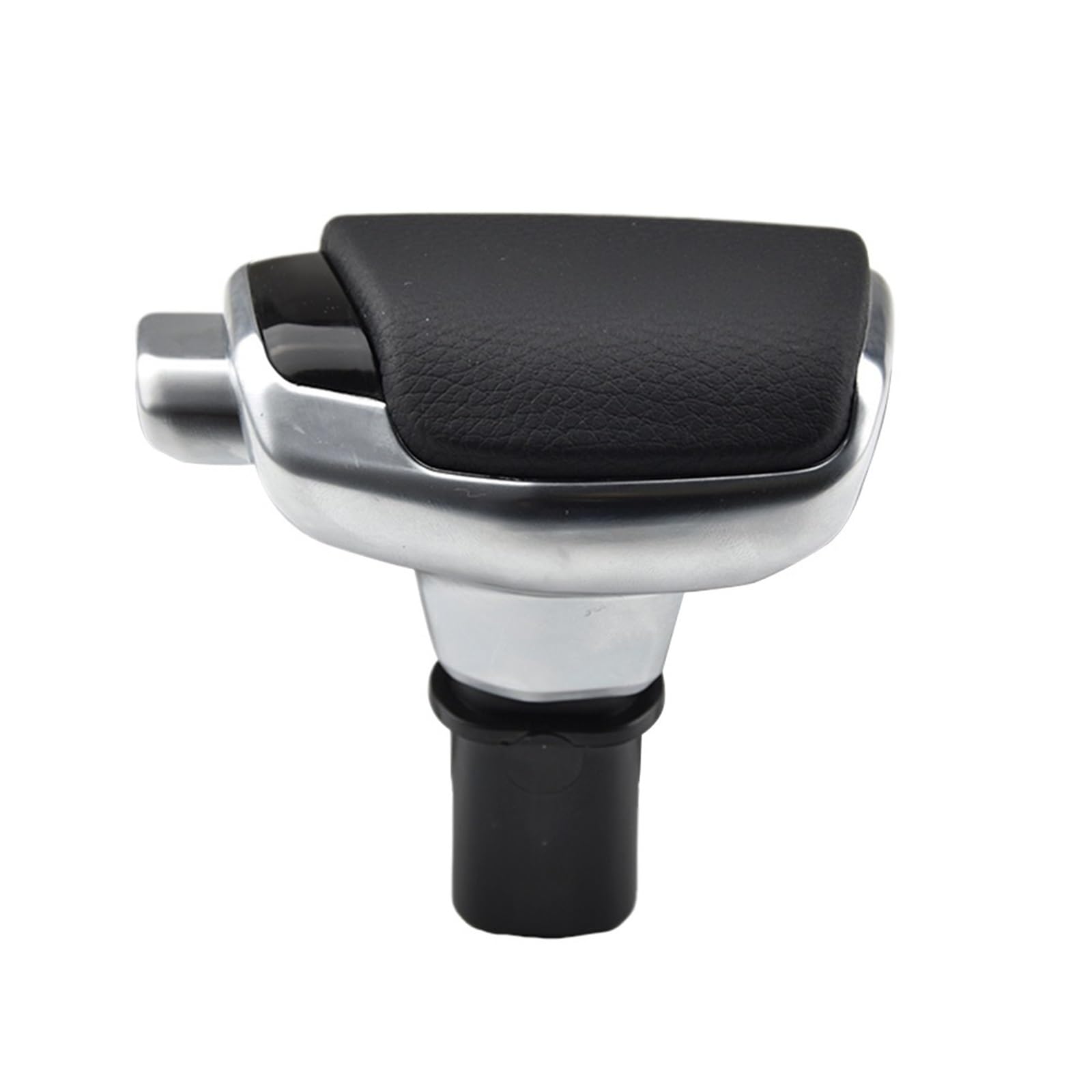 Wxnlbb Black Leather Automatic Stick Gear Shift Knob Lever Handball Compatible With Hyundai Ix35 Ix25 Mistra Tucson Compatible With Kia Sportage R K4 K3(Black)