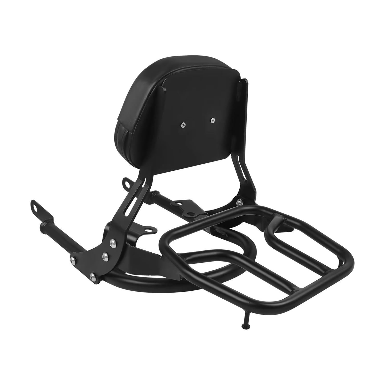 Schienale Moto Cuscino Per Bagagli Per Motocicletta Per Bonneville T100 T 100 T120 T 120 Street Twin 900 Per Scrambler 16-22 Schienale Sissy Bar Staccabile