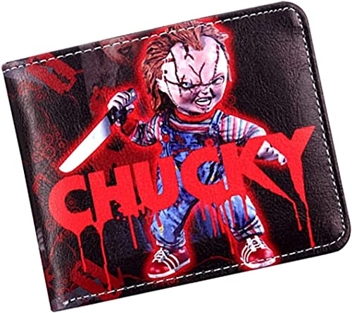 TCB Creations Classic Movie Horror Doll Themed Bi-Fold Wallet