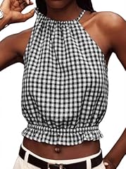 Gingham Black