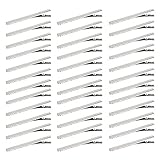 60 Pcs Alligator Curl Clips, Bantoye 3 Inch Flat Single Prong Clips Hair Accessories for Hair...