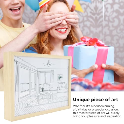 Quadro Illuminato a LED con Alimentazione USB