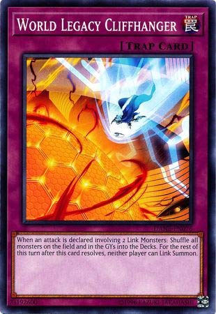 Yu-Gi-Oh World Legacy Cliffhanger DANE-EN076 carte dark neostorm trading card game