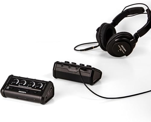Miniatura 4 de Zoom ZHA-4 compacto 4-Out práctico amplificador de auriculares