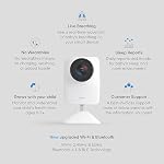 Miku Pro Smart Baby Monitor with Camera, Track Live Breathing with No Wearable, Real-Time Alerts, Sleep Analytics, 1080p Wi-Fi Video, Night Vision, and 2-Way Audio, Wall Mount & Floor Stand Included