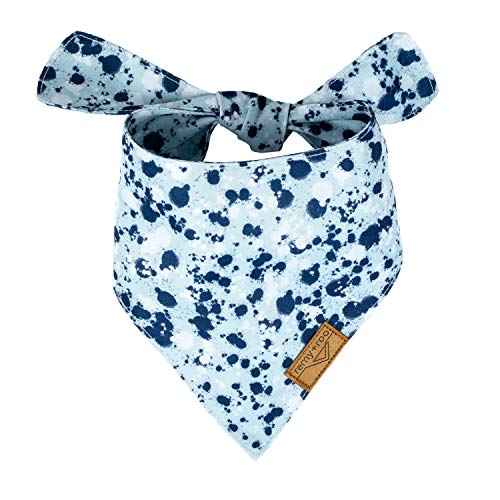 Remy+Roo Dog Bandanas - 4 Pack | Classic Set | Premium Durable Fabric | Unique Shape | Adjustable Fit | Multiple Sizes Offered (Large) #TOP5