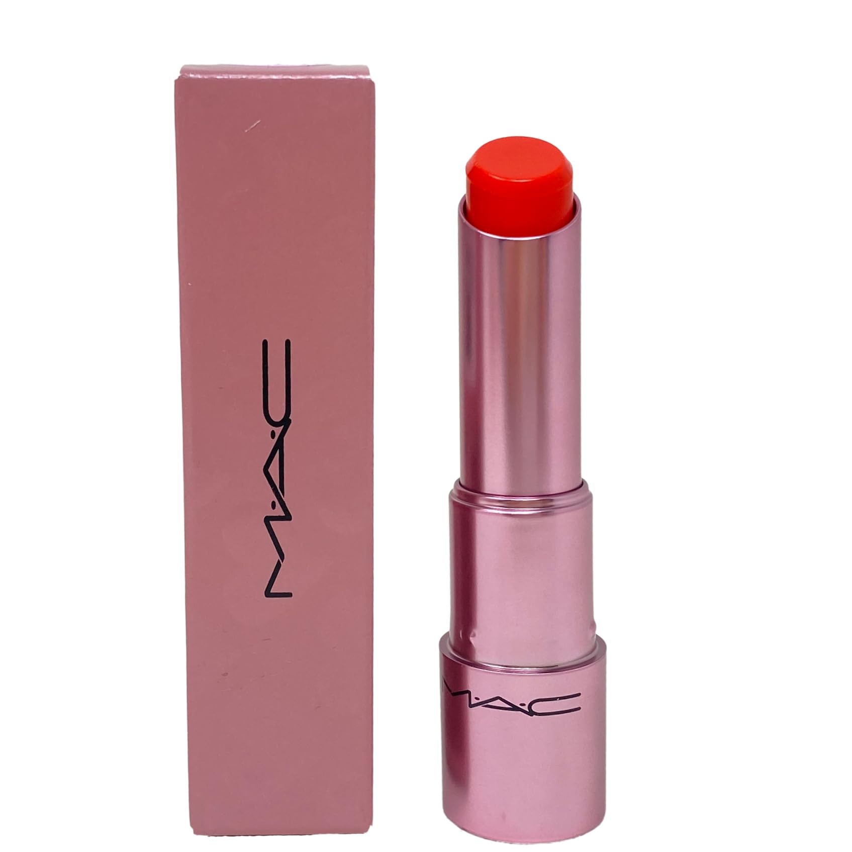 Amazon.com : M.A.C Cosmetics Mother's Day Hearts Collection Glow Play Lip  Balm - Rouge Awakening