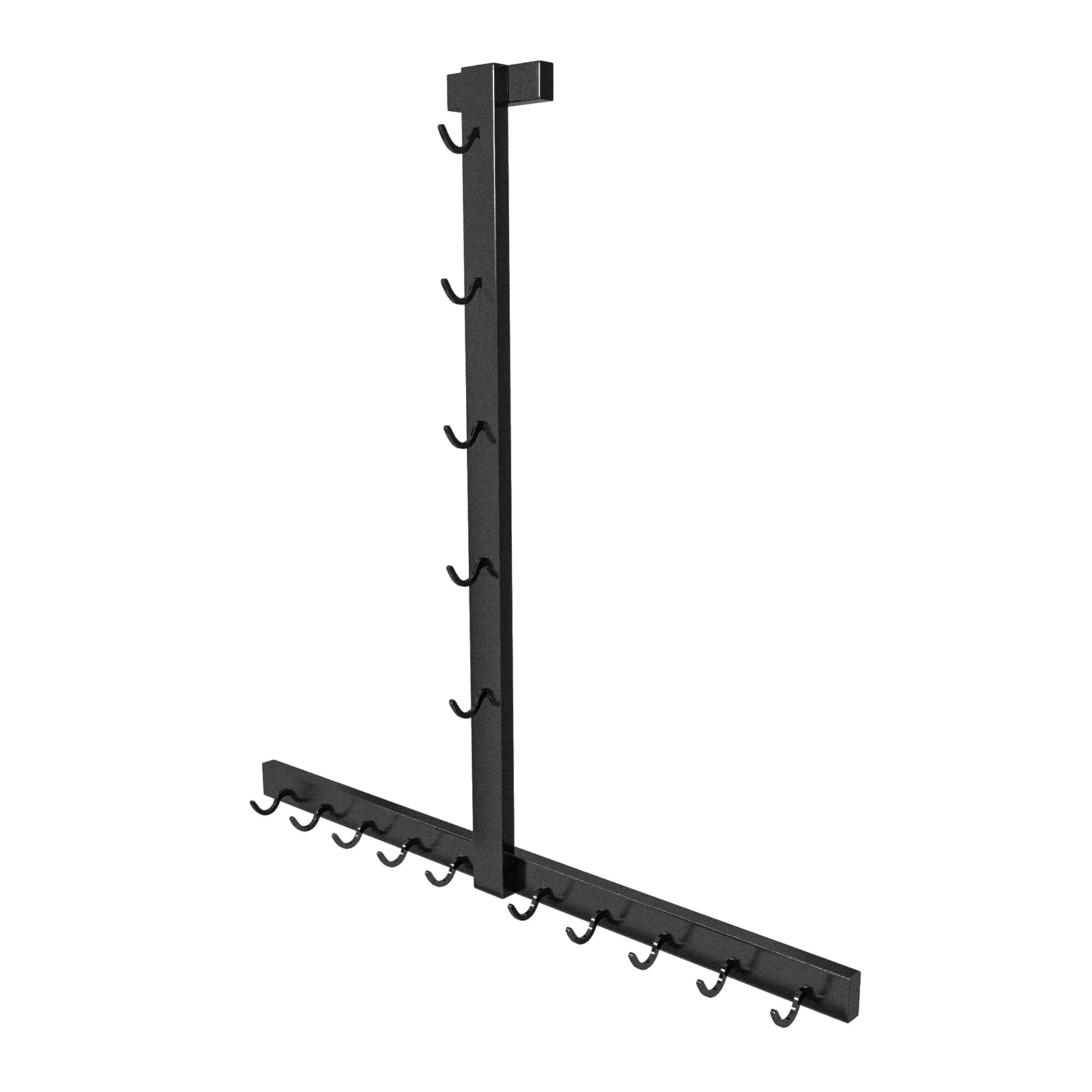 LAT - Barra porta accessori da palestra, organizer per accessori da palestra, accessori Lat LAT per diverse maniglie dei cavi, supporto resistente per il fitness a casa e a parete